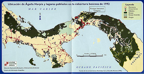 Mapa Panama